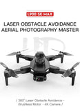 NEW!L400 PRO+ Professional Drone 2-axis PTZ 4K EIS Dual Camera HD Four-axis Obstacle Avoidance Brushless GPS 5G FPV Drones