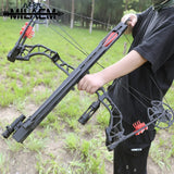 Gen 4 Upgraded!Archery Arrow Rapid Launcher Orbital Compound Bow Recurve Bow Arrow Track with 6 Pcs Pure Carbon Arrows Hunting