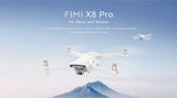 Clearance Sales!One Month Only!FIMI X8 Pro Camera Drone 4K Professional HD Camera 3-Axis Mechanical Gimbal Smart Obstacle Avoidance RC Quadcopter UAV