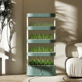 **Upgraded Hydroponic Vegetable Planting System - Innovative Indoor Vertical Grower for Fresh Produce All Year**