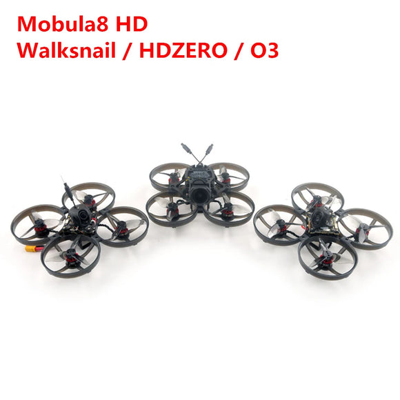 BIG SALES!Factory Price!HappyModel Mobula8 HD 2S 85mm Digital Micro FPV Whoop Drone Walksnail / HDZERO / O3 CrazyF405 ELRS EX1103 KV11000 UART 2.4G RX