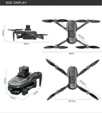 NEW!L400 PRO+ Professional Drone 2-axis PTZ 4K EIS Dual Camera HD Four-axis Obstacle Avoidance Brushless GPS 5G FPV Drones