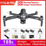 Direct from factory!Best Price World!New Upgrade! SJRC F11S 4K PRO+ GPS Drone HD Camera 2-Axis Gimbal Brushless FPV RC Quadcopter 5G WiFi 3KM Remote Professional 4K Camera Drone