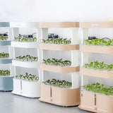 **Upgraded Hydroponic Vegetable Planting System - Innovative Indoor Vertical Grower for Fresh Produce All Year**