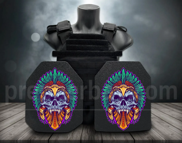 **Direct From Factory!Live Round Battles Tested!World 1st Groundbreaking 3D-Printing Customized HD Full Color Images Tactical Armor Plates - PROJECT DEVINE Level III+ Top Quality Ultralight UHMWPE Bulletproof Panels Vests & Backpacks**