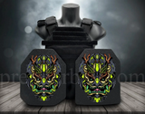 **Direct From Factory!Live Round Battles Tested!World 1st Groundbreaking 3D-Printing Customized HD Full Color Images Tactical Armor Plates - PROJECT DEVINE Level III+ Top Quality UHMWPE Silicon Carbide Hard Bulletproof Panels Vests & Backpacks**