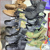 **"All Brand NEW Army Surplus!90% Price Off Factory Clearance!Tactical Military boots Mystery Box - for Outdoor Exploration, Camping & Mountain Climbing - Military Orders"**