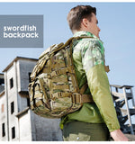 40L Prepper Bugout Lightweight Tactical Backpack versatile function Hunting  Fishing Hiking Tactical Pouch