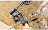 2022 New Compact Design! 1 Set Hunting Compound Bow And Arrow Falcon Steel Ball Bow And Arrow Dual Purpose Composite Pulley Bow And Arrow