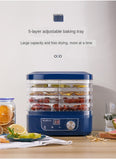 Elegant Design 5 Trays Mini Food Dehydrator Fruit Dryer Household Baby Pet Snack Fruit And Vegetable  Snacks Air Dryer