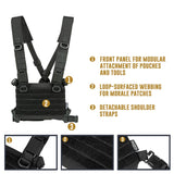 2022 New! Outdoor Tactical Vest ROC MOLLE Chest Panel Harness Equipment Tactical Modular Chest Kit