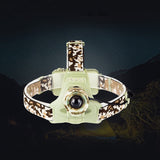 Camouflage Led Headlamp T6 waterproof LED Headlight led Head Lamp Lantern Lamp Camping Hiking Fishing Light use 18650 battery