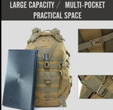 2022 new! Prepper Tactical Quick Response Backpack Outdoor Molle Camouflage Rucksack Military Assault Bag Hiking Camping Hunting Travel Knapsack