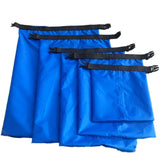 5 Pcs/Set Outdoor Swimming Waterproof Bag Camping Rafting Storage Dry Bag With Adjustable Strap Hook