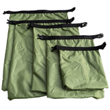 5 Pcs/Set Outdoor Swimming Waterproof Bag Camping Rafting Storage Dry Bag With Adjustable Strap Hook