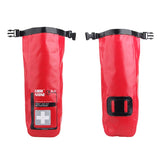 Profession First Aid Bag Emergency Kits Empty Travel Dry Bag Rafting Camping Portable Medical Bag Red Color Waterproof 2L