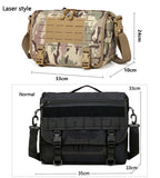 2022 New! Top Quality Laser-Cut Molle Military Laptop Bag Tactical Bags Computer Backpack Messenger Fanny Belt Shouder Camping Outdoor Sports Pack