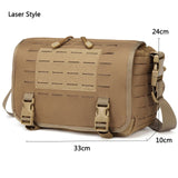 2022 New! Top Quality Laser-Cut Molle Military Laptop Bag Tactical Bags Computer Backpack Messenger Fanny Belt Shouder Camping Outdoor Sports Pack