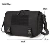 2022 New! Top Quality Laser-Cut Molle Military Laptop Bag Tactical Bags Computer Backpack Messenger Fanny Belt Shouder Camping Outdoor Sports Pack