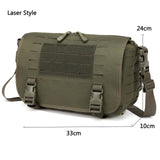 2022 New! Top Quality Laser-Cut Molle Military Laptop Bag Tactical Bags Computer Backpack Messenger Fanny Belt Shouder Camping Outdoor Sports Pack