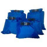 5 Pcs/Set Outdoor Swimming Waterproof Bag Camping Rafting Storage Dry Bag With Adjustable Strap Hook