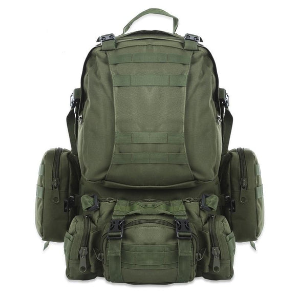 Hot-selling!Prepper 50L Bugout Tactical Bagpack Waterproof Military Molle Pouch Camping Hiking Shooting Hunting Camping