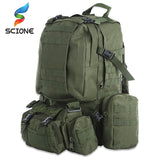 Hot-selling!Prepper 50L Bugout Tactical Bagpack Waterproof Military Molle Pouch Camping Hiking Shooting Hunting Camping