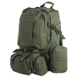 Hot-selling!Prepper 50L Bugout Tactical Bagpack Waterproof Military Molle Pouch Camping Hiking Shooting Hunting Camping