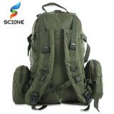 Hot-selling!Prepper 50L Bugout Tactical Bagpack Waterproof Military Molle Pouch Camping Hiking Shooting Hunting Camping