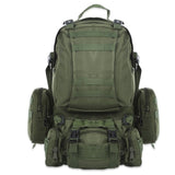 Hot-selling!Prepper 50L Bugout Tactical Bagpack Waterproof Military Molle Pouch Camping Hiking Shooting Hunting Camping