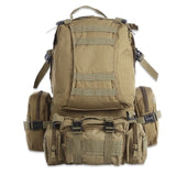 Hot-selling!Prepper 50L Bugout Tactical Bagpack Waterproof Military Molle Pouch Camping Hiking Shooting Hunting Camping