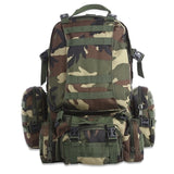 Hot-selling!Prepper 50L Bugout Tactical Bagpack Waterproof Military Molle Pouch Camping Hiking Shooting Hunting Camping