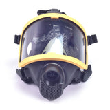 1Set Electric Supplied Air Fed Full Face Gas Mask Constant Flow Respirator System Device Breathing Tube Adjustable Mask