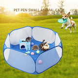 Gen 2 Pet Playpen Portable fashion Open Indoor / Outdoor Small Animal Cage Game Playground Fence for Pets