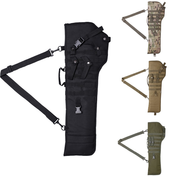 Tactical Rifle Shotgun Scabbard 29 inch Molle Protective Shotgun Case Shoulder Sling Holster Military Army Gun Bags