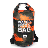 30L Waterproof Swimming Bag Dry Sack Camouflage Colors Fishing Boating Kayaking Storage Drifting Rafting Bag 2L 5L 10L 15L XAZ9