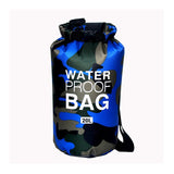 30L Waterproof Swimming Bag Dry Sack Camouflage Colors Fishing Boating Kayaking Storage Drifting Rafting Bag 2L 5L 10L 15L XAZ9