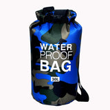 30L Waterproof Swimming Bag Dry Sack Camouflage Colors Fishing Boating Kayaking Storage Drifting Rafting Bag 2L 5L 10L 15L XAZ9