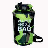 30L Waterproof Swimming Bag Dry Sack Camouflage Colors Fishing Boating Kayaking Storage Drifting Rafting Bag 2L 5L 10L 15L XAZ9