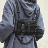 New Design! Functional Tactical Chest Bag Fashion Molle Vest Streetwear Bag Waist Pack Wild Chest Rig Bag