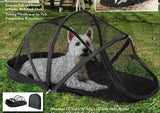 Gen 4 Portable Dog House Cage for Small Dogs Crate Cat Net Tent for Cats Outside Kennel Foldable Pet Puppy Anti-Mosquito Net Tents