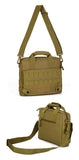 Camo Tactical Messenger Bag For Ipad4 / 10 Inch Tablet Laptop Bag Outdoor Waterproof Army oulder Bag Tactic Briefcase