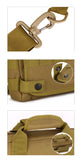 Camo Tactical Messenger Bag For Ipad4 / 10 Inch Tablet Laptop Bag Outdoor Waterproof Army oulder Bag Tactic Briefcase