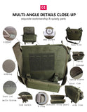 2022 New! Top Quality Laser-Cut Molle Military Laptop Bag Tactical Bags Computer Backpack Messenger Fanny Belt Shouder Camping Outdoor Sports Pack