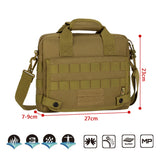 Camo Tactical Messenger Bag For Ipad4 / 10 Inch Tablet Laptop Bag Outdoor Waterproof Army oulder Bag Tactic Briefcase