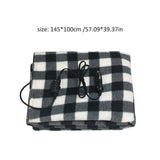 145*100cm Winter Heated 12V Car Electrical Blanket New Lattice Energy Saving Warmth Car Heating Blanket Constant Heat