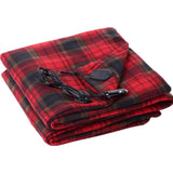 145*100cm Winter Heated 12V Car Electrical Blanket New Lattice Energy Saving Warmth Car Heating Blanket Constant Heat