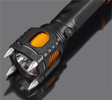 Tactical LED Flashlight Powerbank Rechargeable Waterproof 18650 Battery Self Defense Bike Lantern