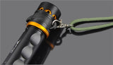 Tactical LED Flashlight Powerbank Rechargeable Waterproof 18650 Battery Self Defense Bike Lantern