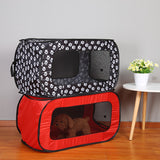 Gen 3 Portable Folding Rectangular Pet Tent Dog House Cage Playpen Puppy Kennel Fence Outdoor Car Travel Mesh Tent For Small Dogs Cats